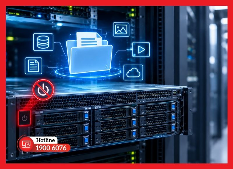 Trường hợp nên nhờ đến kỹ thuật viên chuyên môn khi máy chủ không lên nguồn