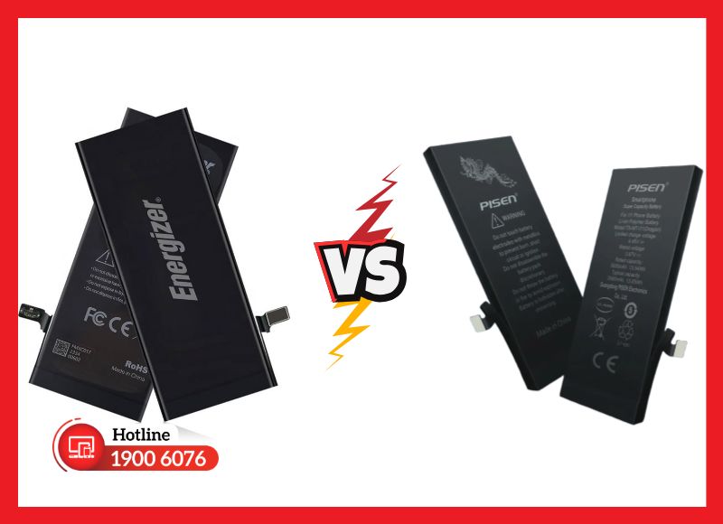 Chọn Pisen hay Energizer tùy theo nhu cầu sử dụng và ngân sách