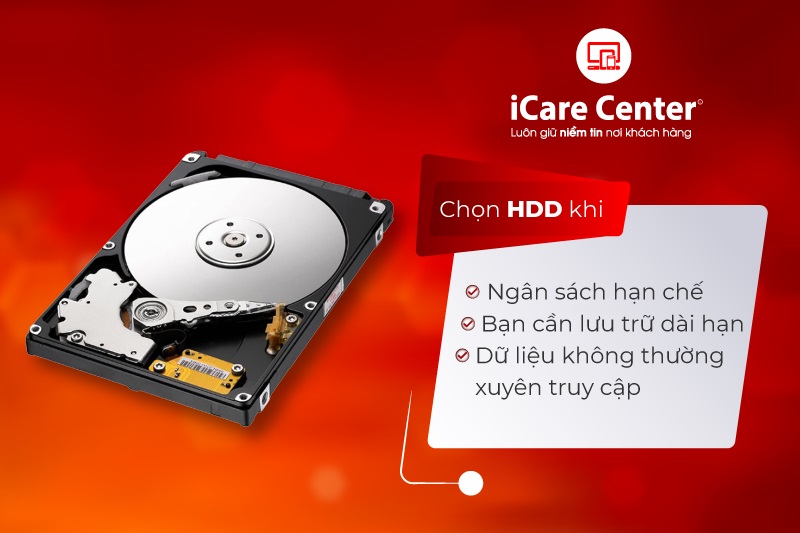 so sánh ssd và hdd