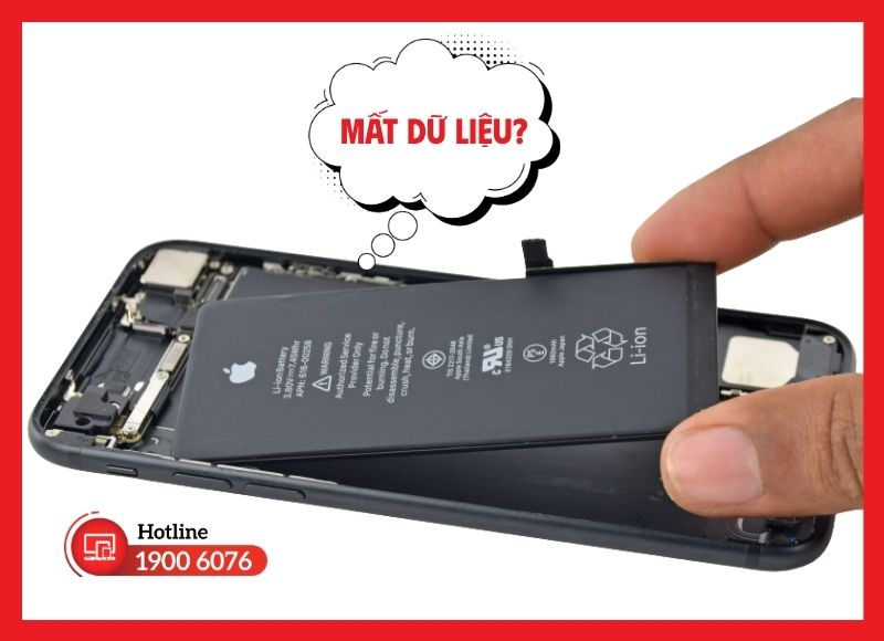 Thay pin tại nơi không uy tín tiềm ẩn rủi ro mất dữ liệu