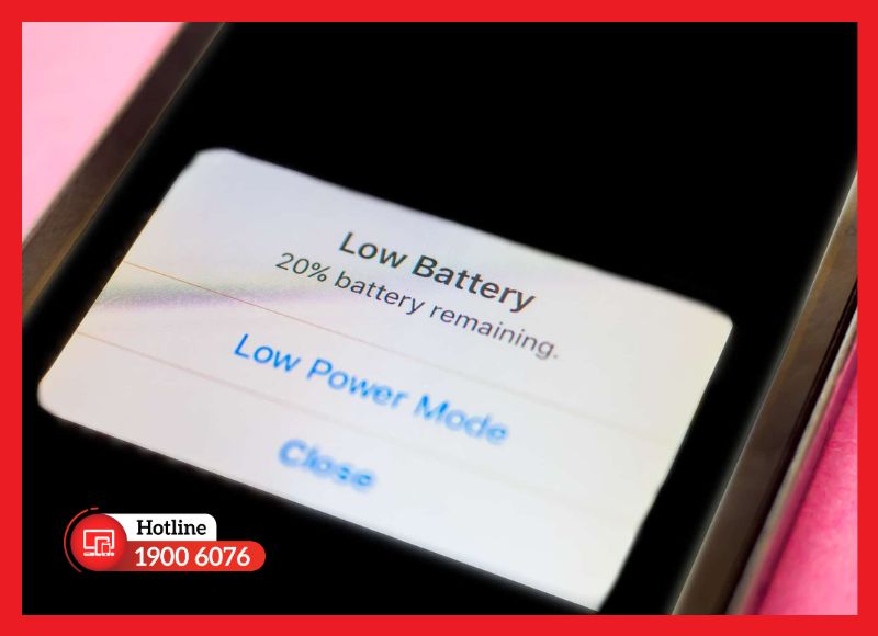 Quản lý hiệu năng giúp tránh máy tắt đột ngột khi pin yếu
