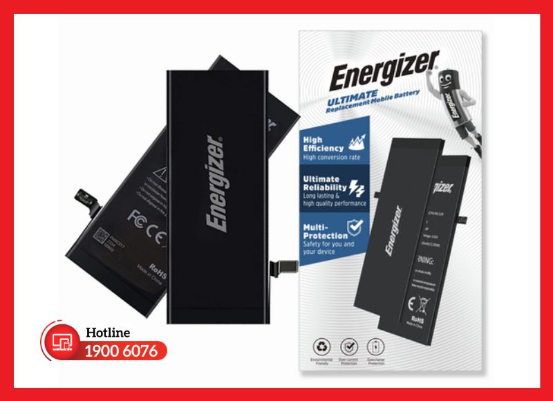 Các dòng pin Energizer cho iPhone phổ biến hiện nay